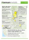 Abbildung 1: Überblick über das 813 km² große Projektgebiet Valiente in Peru. 