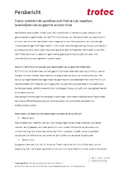 Persbericht - Trotec verbetert de workflow met Print & Cut.pdf