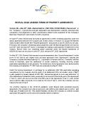 [PDF] Press Release: Revival Gold Amends Terms of Property Agreements