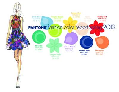 Pantone präsentiert den Fashion Color Report für das Frühjahr 2013