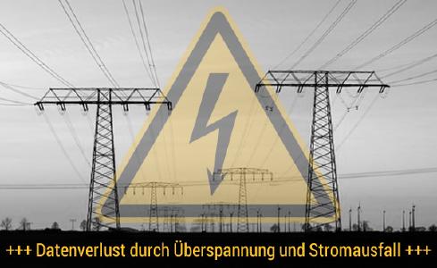 Datenverlust durch Überspannung, RecoveryLab Datenrettung, Foto: Fotolia.de
