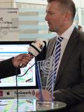 Thomas Piller, Geschäftsführer der Funkwerk eurotelematik im Interview mit Telematik.TV (Bild: Telematik-Markt.de)