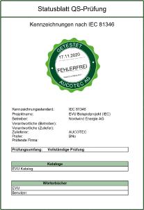 QS-Tools für automatisierte Prüfroutinen schaffen verbriefte Datenqualität in Engineering Base (Bild: AUCOTEC AG)
