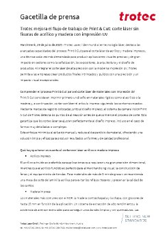 Gacetilla de prensa - Trotec mejora el flujo de trabajo de Print & Cut.pdf