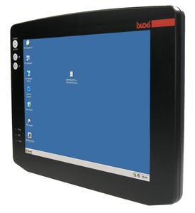 Der "Industrie Thin Client" DLoG ITC 7 vereint die Vorteile eines robusten 15 Zoll Touch Screen Industrie PCs mit der niedrigen TCO eines klassischen Thin Clients