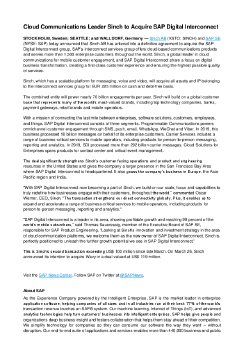 SAP press release Sinch to Acquire SAP Digital Interconnect.pdf