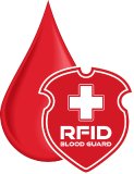 Das RFID Blood Guard Logo stellt den Schutz der knappen Ressource Blut dar.