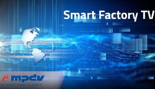 MPDV bietet mit dem neuen Smart Factory TV kurze News in 60 Sekunden zu innovativen Lösungen für die Fertigungs-IT/ Bild: MPDV