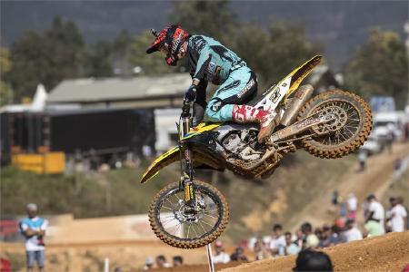 RM-Z450WS Rider Jasikonis Wins MXGP Of Portugal Qualifier