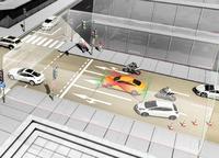 Eine 360 Grad-Umfelderfassung ermöglicht eine optimale Erfassung des kompletten Fahrzeugumfeldes und hilft komplexe Verkehrssituationen sicher zu meistern