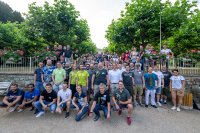 Teambild der virtual7 GmbH bei der diesjährigen conference 2022, im H+Hotel in Bad Soden