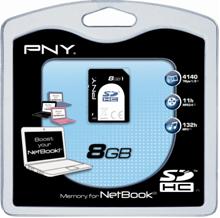 SDHC NetBook Edition von PNY® Technologies: Einfache und schnelle Speichererweiterung für NetBooks