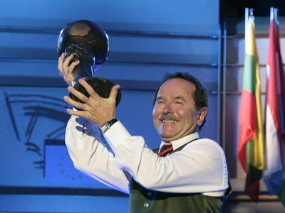 Klaus Fronius mit Award