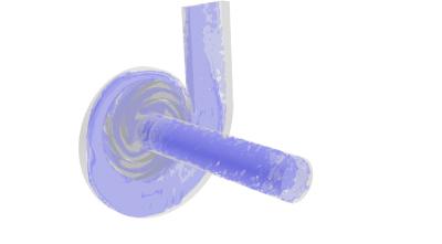 Co-Simulation von Fluiden und diskreten Elementen in einer Wasserpumpe