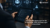 DORA-Compliance in Deutschland: Welche Anforderungen gelten jetzt für den Personalbereich? DORA compliance requirements for HR? Deutsche Finanzunternehmen müssen jetzt Mitarbeiter- und Dienstleisterprüfungen für den Digital Operational Resilience Act in Deutschland nachweisen.