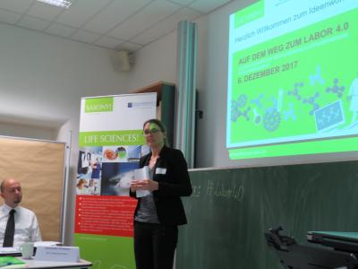 Eröffnung durch Maike Liebschner (Wirtschaftsförderung Sachsen GmbH), Foto: P3N MARKETING GMBH