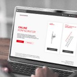 Mit dem HYMER-Online-Konfigurator lassen sich Steigtechniklösungen wie Treppen, Plattformen oder Wartungsbühnen individuell planen – jetzt mit neuen Komponenten wie Salontüren, Durchgangssperren und wählbaren Bremssystemen