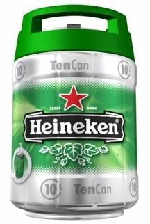 Heineken 10l Beer Keg der Impress Metal Packaging SA.jpg
