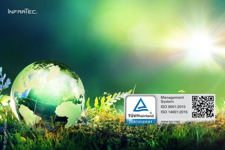 InfraTec erhält Zertifizierung nach Umweltmanagementsystemnorm ISO 14001