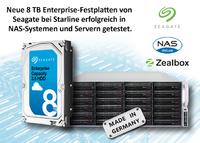 Seagate 8 TB EntrepriseFestplatten