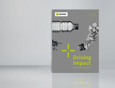 Im eBook „Driving Impact – Den Kunststoffkreislauf schließen“ zeigt Sesotec u.a. auf, welche Herausforderungen und Anforderungen eine Circular Economy mit sich bringt. (Bild: Sesotec GmbH)