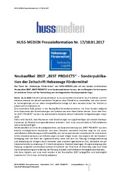 HF_Pressemitteilung_Neubaufibel 2017_BESTPROJECTS.pdf