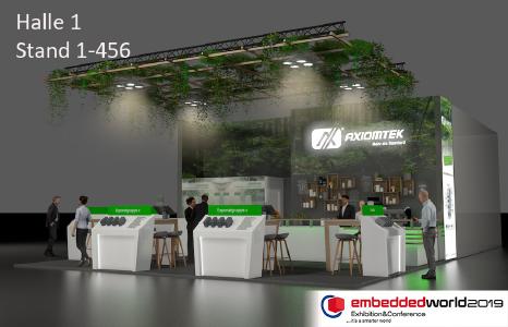 Axiomteks Messestand