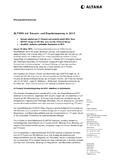 [PDF] Pressemitteilung: ALTANA mit Umsatz- und Ergebnissprung in 2014