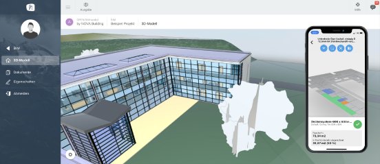 NOVA BIM Viewer_Bauabrechnung am 3D Modell mit der mobilen NOVA Aufmaß App.jpg