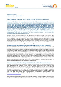 PM_Intersolar Europe 2022_80 Prozent ausgebucht.pdf