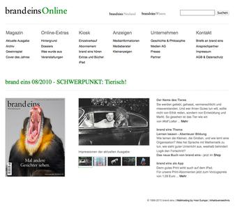 Screenshot brandeins