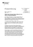 [PDF] Pressemitteilung: Rösler dankt Professor Weder di Mauro für ihre Arbeit im Sachverständigenrat
