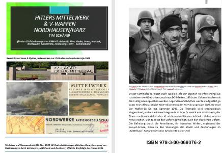 Tim Schäfer Buchtitel V.03 ISB 978 3 00 068076 2 Sammelband Hitlers Mittelwerk &V Waffen Nordhausen