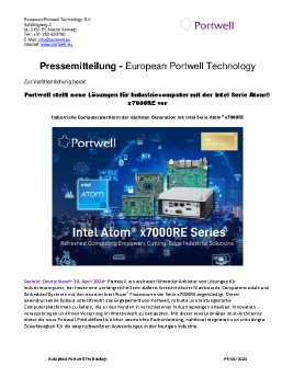PR_Intel Atom x7000RE Series Empowers Cutting-Edge Industrial Solutions_German.pdf