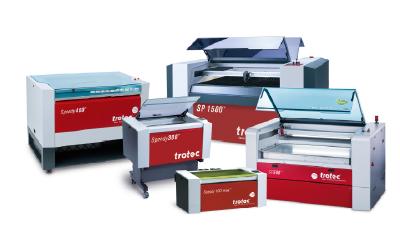 Trotec Flachbett-Lasersysteme (Quelle: Trotec)