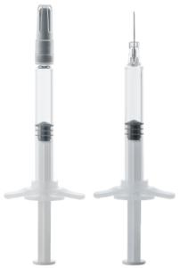 Die neue Gx RTF ClearJect Kunststoffspritze