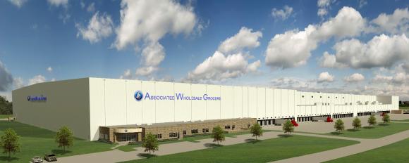 AWG Beliefert zukünftig mehr als 3.100 Filialen mit mehr als 55.000 verschiedenen Artikeln: Das neue Logistikzentrum von AWG in Hernando (Mississippi/USA)