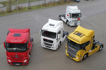 TÜV SÜD: Mercedes Benz New Actros gewinnt den Euro Truck Test