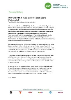 Pressemitteilung - DAW und D-Mark schließen strategische Partnerschaft.pdf
