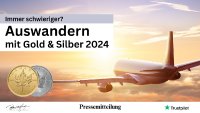 Die neue Goldshow mit Benedikt Hausler und Rüdiger Götz zum Thema 'Auswandern mit Edelmetallen'