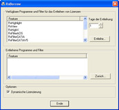 Lizenzen ausleihen mit RxBorrow(TM)