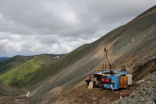 Sitka Gold - Diamond drilling currently underway south of the Blackjack gold deposit at the dist.jpg