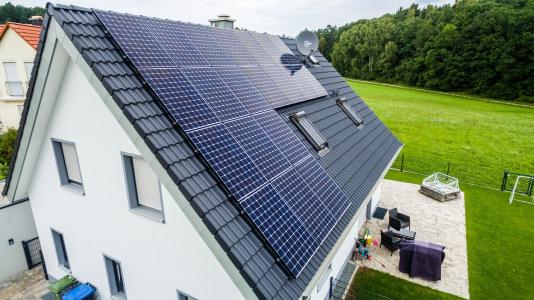 SunPower Solaranlage in Franken