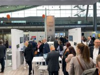 Der Messestand von dormakaba war gut besucht.