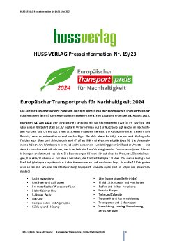 Presseinformation_19_HUSS_VERLAG_Europäischer Transportpreis für Nachhaltigkeit 2024.pdf