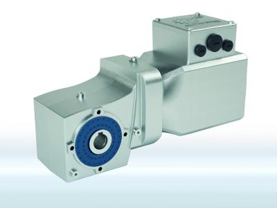 Die neuen IE5+ Synchronmotoren als Systemlösung mit Getriebe und Umrichter von NORD DRIVESYSTEMS sind ideal für Intralogistik und Wash-down-Anwendungen geeignet