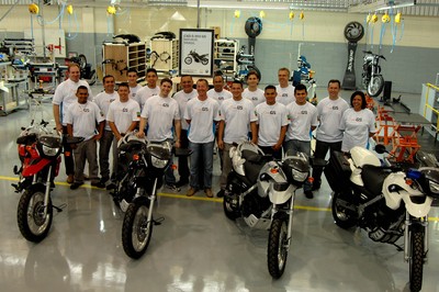 BMW Motorrad CKD-Fertigung Brasilien (12/2009)