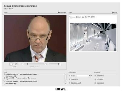 Live-Webcast Technology by TV1.EU