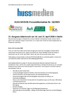 HUSS_Kongress-Arbeitsrecht-2026_Pressemittelung.pdf