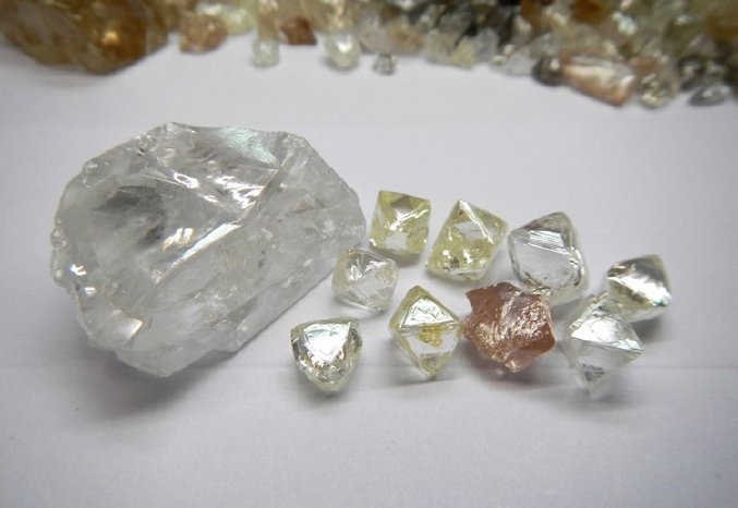 Lucapa Diamond - Lulo diamonds from the latest sale parcel.jpg